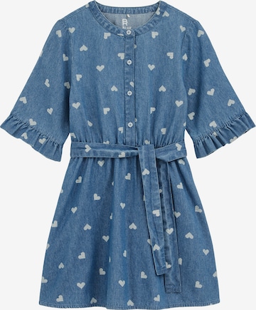 mėlyna WE Fashion Suknelė: priekis