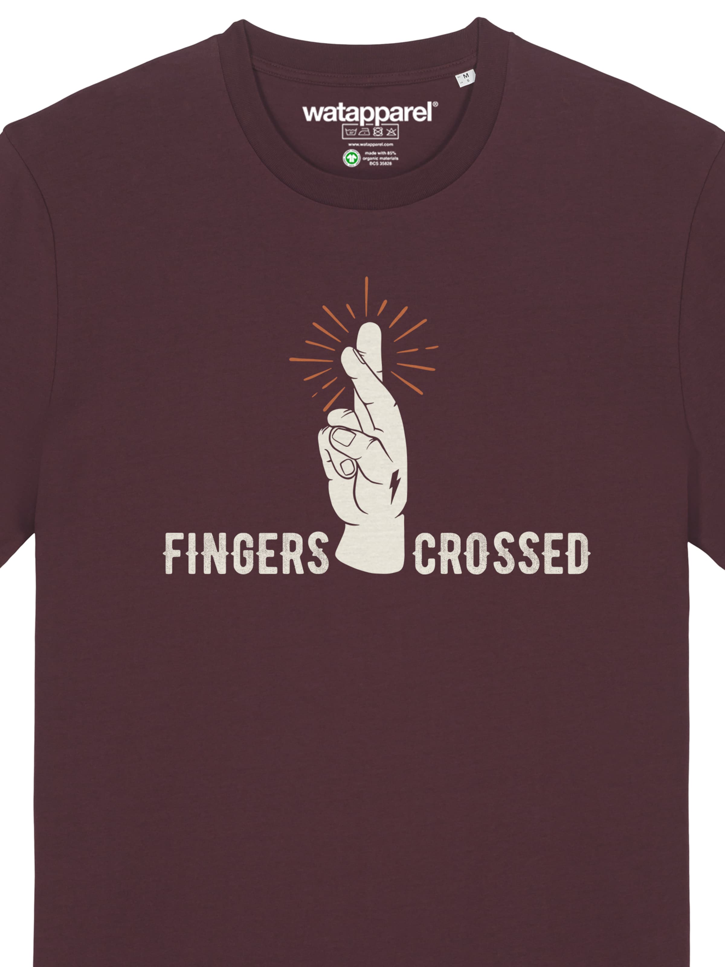 T-Shirt Watapparel en rouge