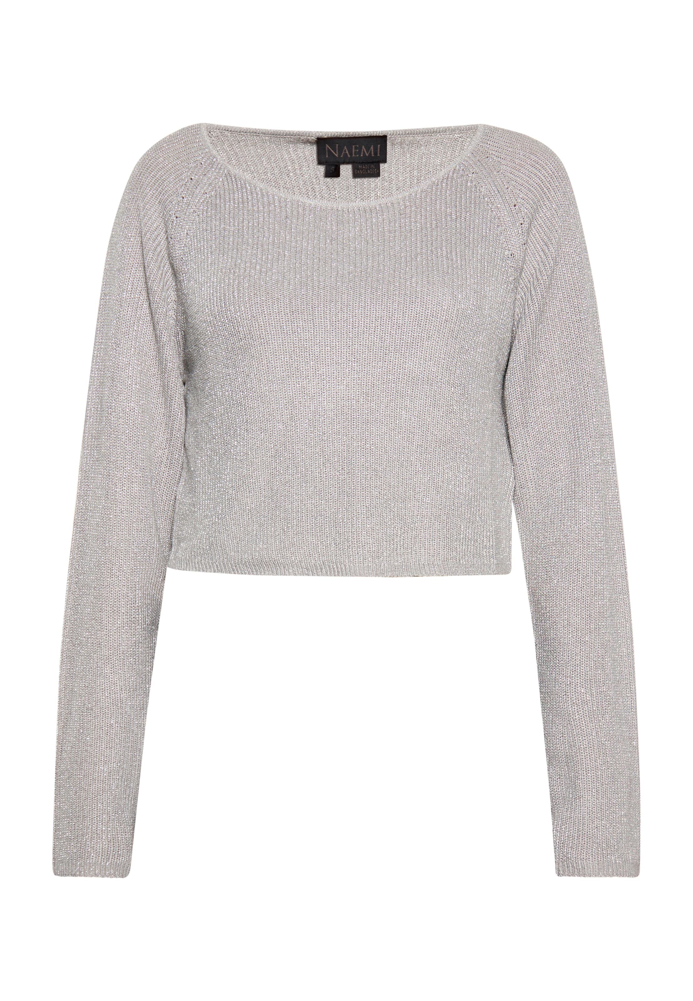 NAEMI Pullover in Grau: Vorderseite