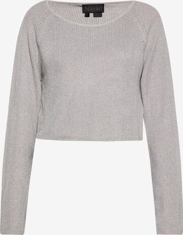 NAEMI Sweater in Grey: front