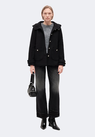 ABOUT YOU Between-Seasons Coat 'Nuria' in Black