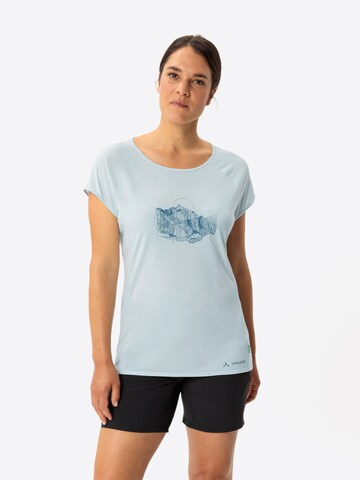 VAUDE Funktionsshirt 'Tekoa II' in Blau: Vorderseite