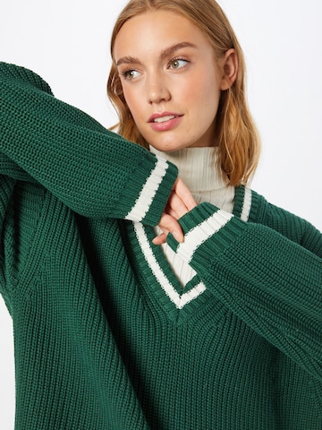 WEEKDAY Sweater 'North' in Green