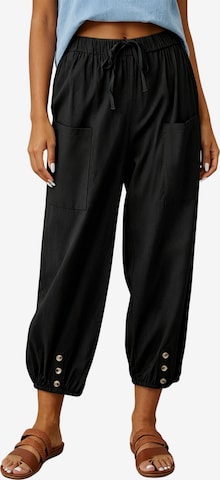 KoJooin Loose fit Pants in Black: front