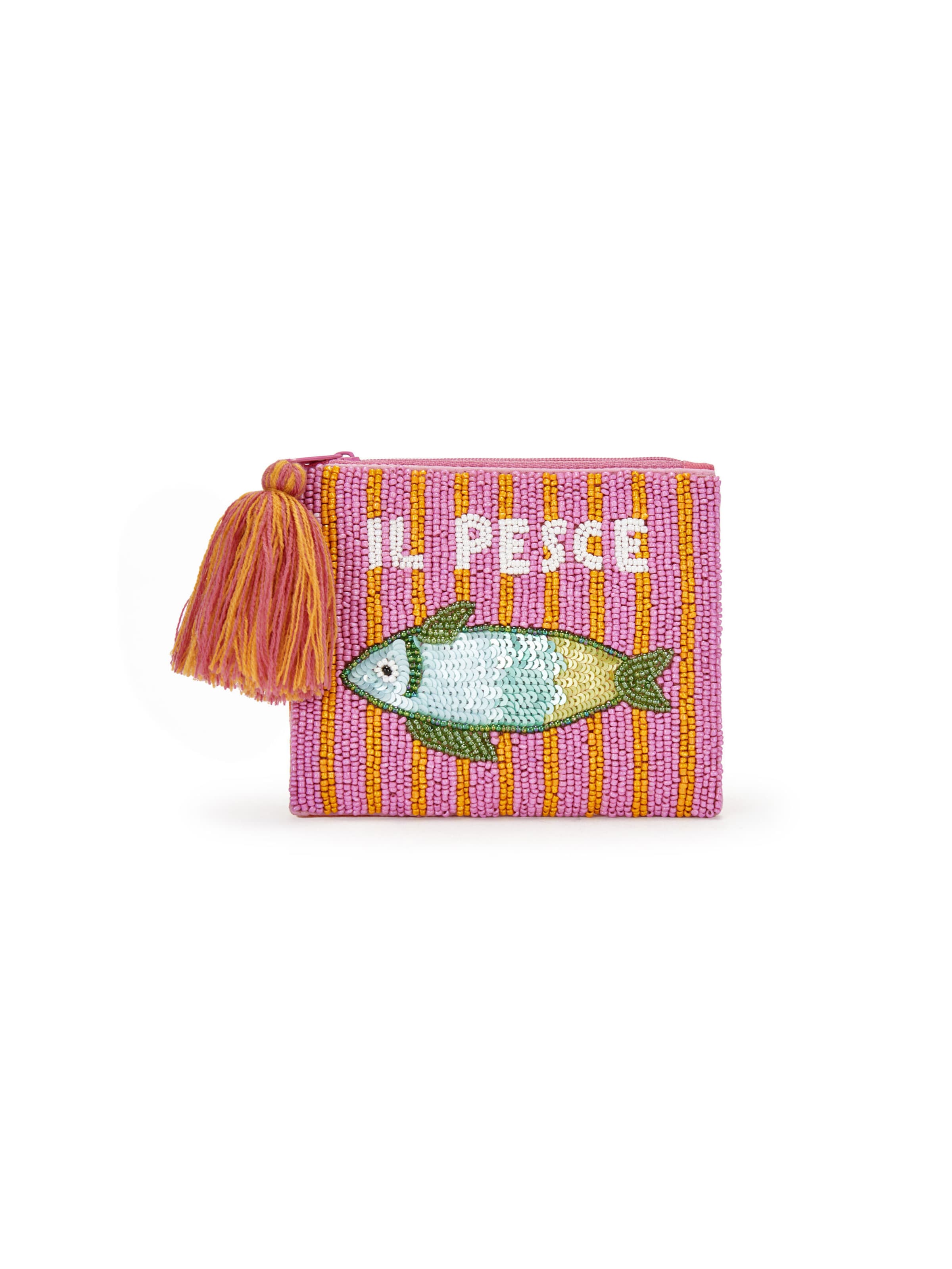 Pochette 'Il Pesce' CODELLO en rose : devant