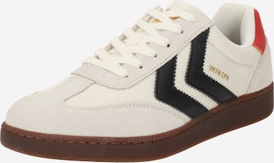 Hummel Sneakers low i brun / gull / rød / svart / hvit, Produktvisning
