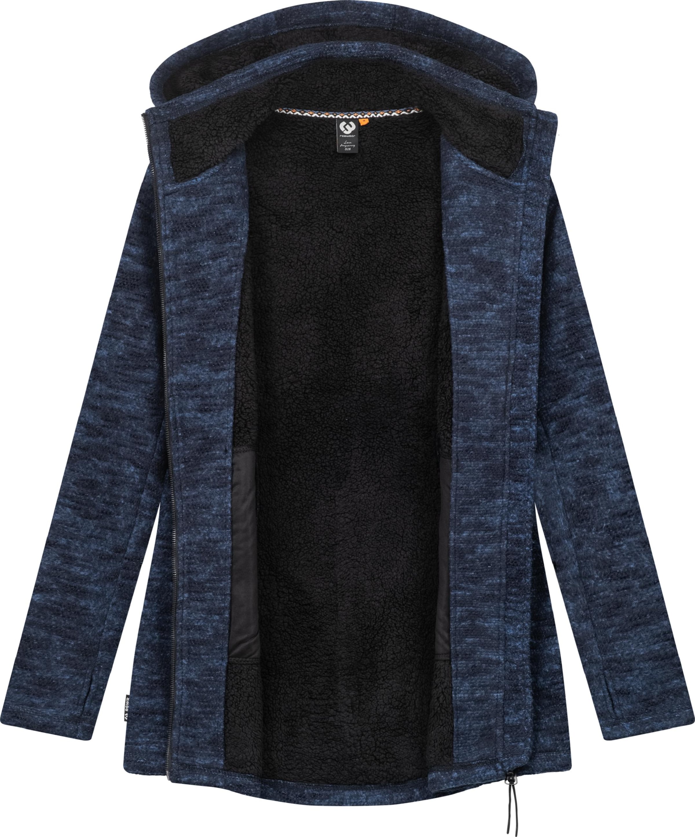 Ragwear Knit Cardigan 'Leysha' in Blue
