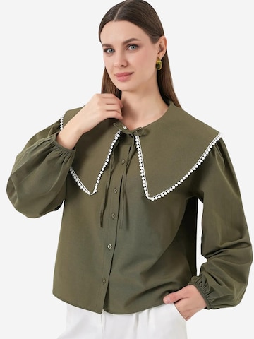 Bigdart Blouse 'Hemden' in Green