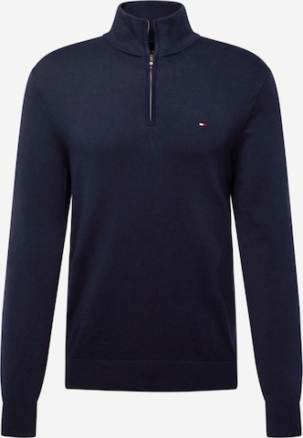 TOMMY HILFIGERPulover 'ESSENTIAL' - plava boja: prednji dio