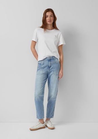 Effilé Jean ' MOM FIT ' s.Oliver en bleu