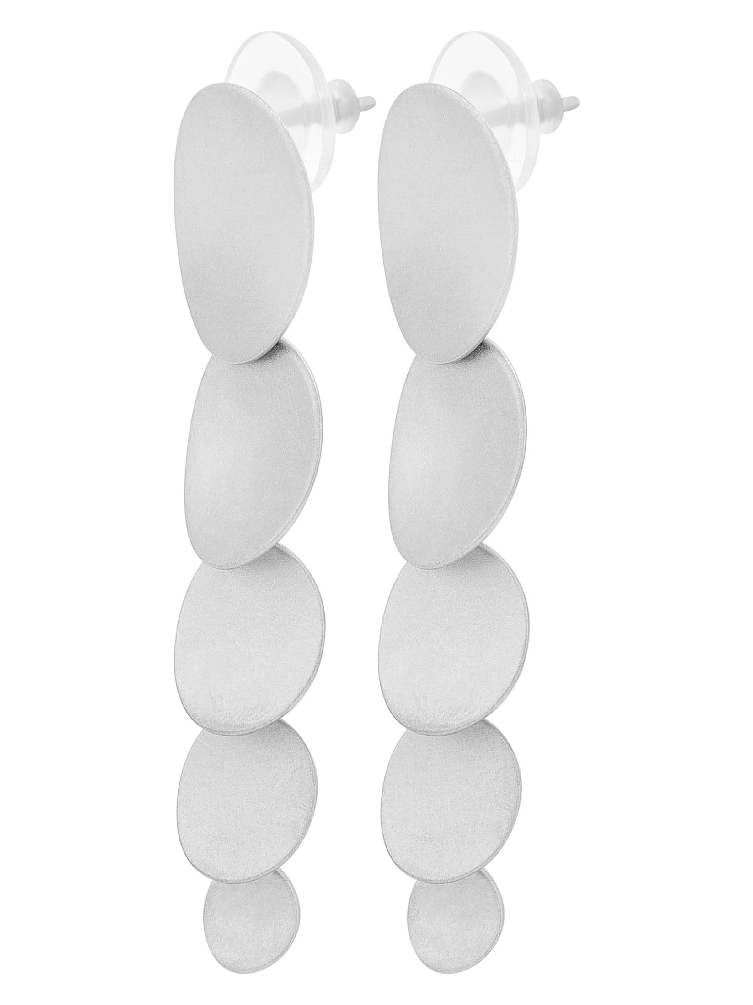 Akzent Earrings 'Ruma, 925 Sterlingsilber, langlebig' in Silver