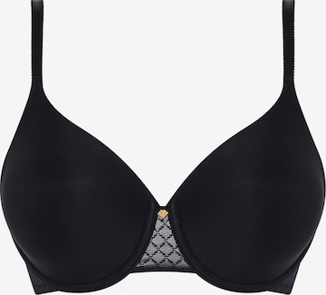 Chantelle T-Shirt BH 'Norah Chic' in Schwarz: Vorderseite
