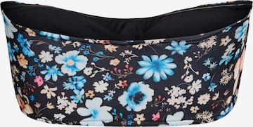 mėlyna Swim by Zizzi Bandeau Bikinio viršutinė dalis 'CAANNE': priekis