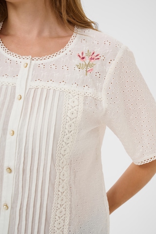 CULTURE Blouse 'CUVelveta' in Wit