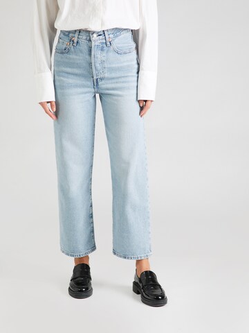 Regular Jean 'Ribcage Straight Ankle' LEVI'S ® en bleu : devant