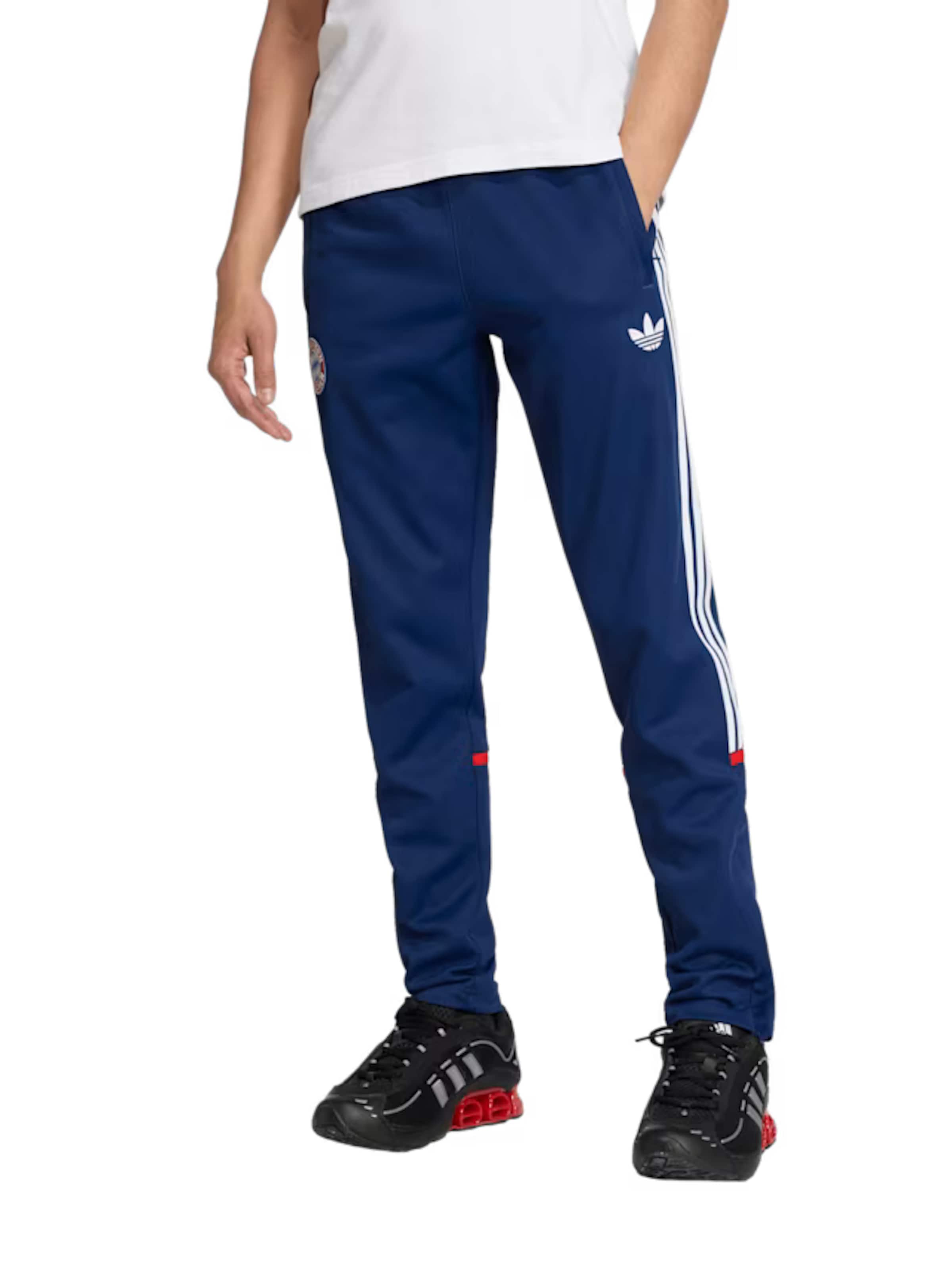 ADIDAS ORIGINALS Regularen Športne hlače | modra barva: sprednja stran