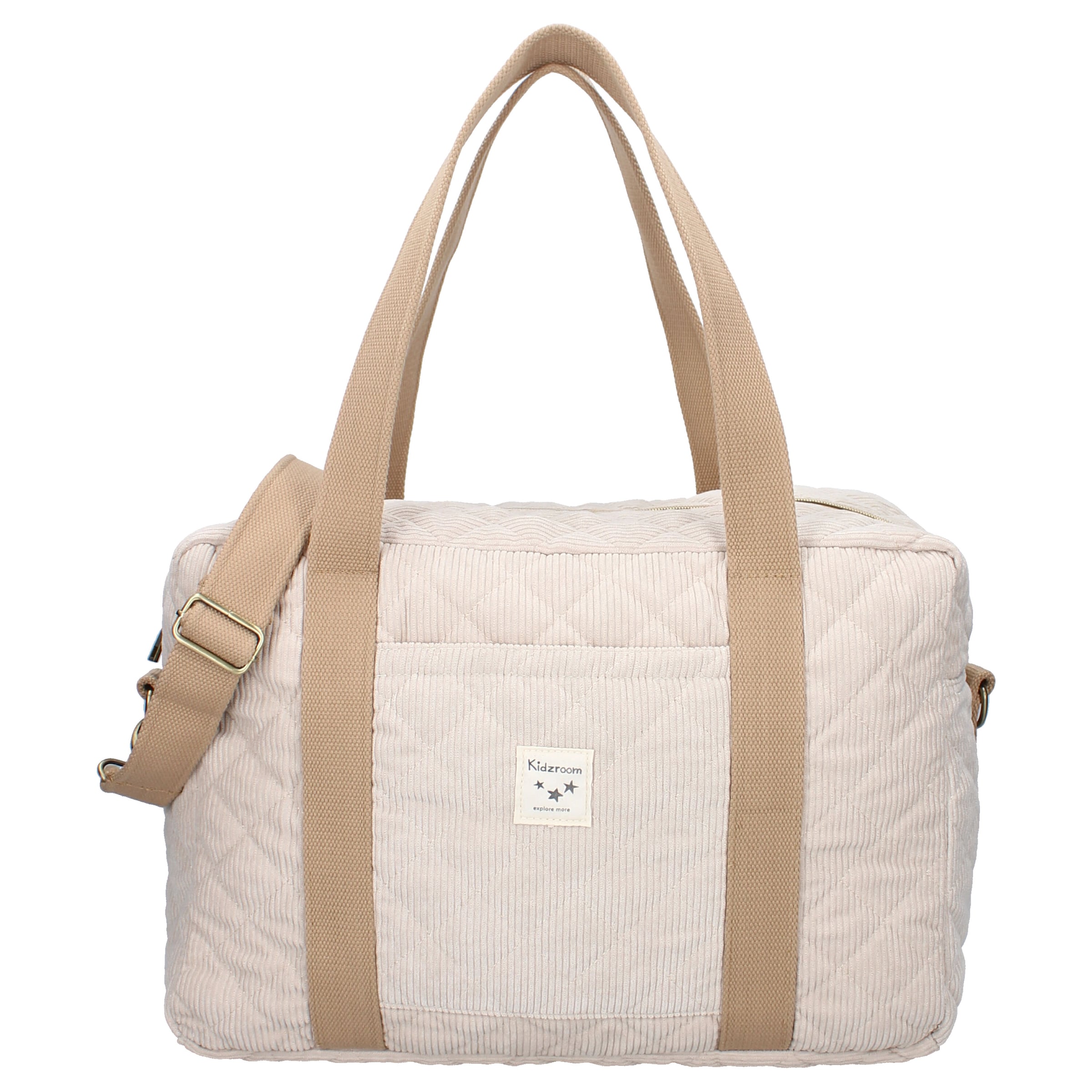 VADOBAG Wickeltasche in Beige: Vorderseite
