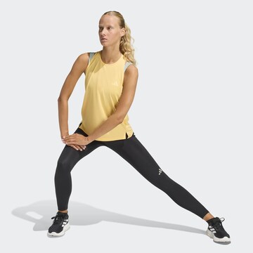 ADIDAS PERFORMANCE Skinny Workout Pants in Black