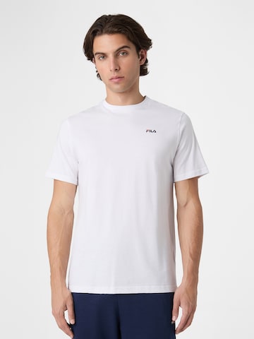 FILA - Camiseta 'LAAS regular tee' en blanco: frente