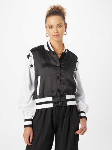 Nasty Gal Between-season jacket in Black: front