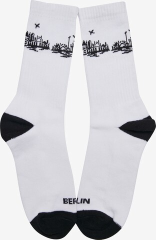 Chaussettes 'Major City' Mister Tee en noir