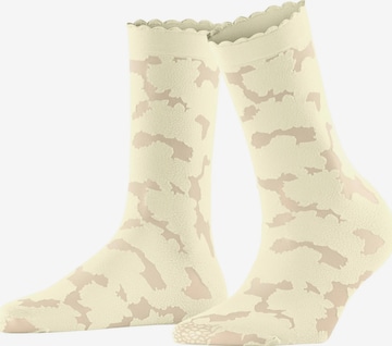 FALKE Socken 'Hydrangea' in Weiß: Vorderseite