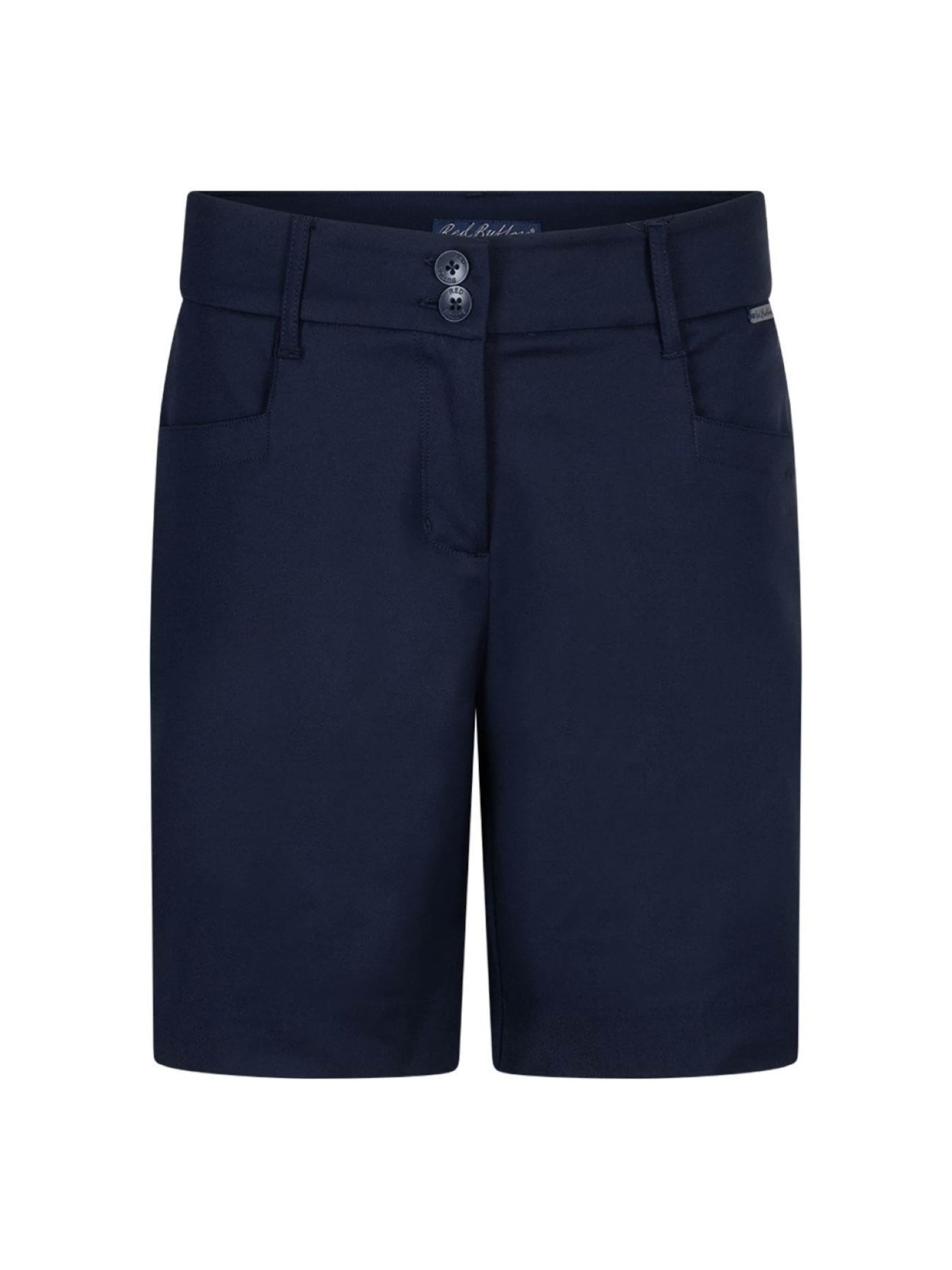 Red Button Regular Pants 'Red Button Ava short d.blauw' in Blue: front