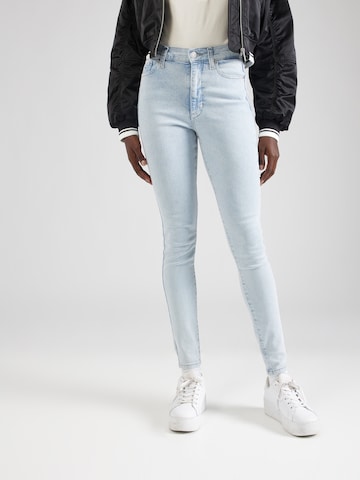 Coupe slim Jean 'SYLVIA HIGH RISE SKINNY' Tommy Jeans en bleu : devant