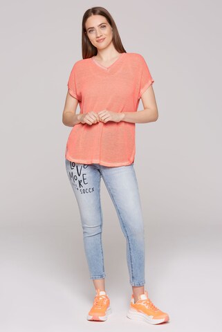 Soccx Pullover in Orange