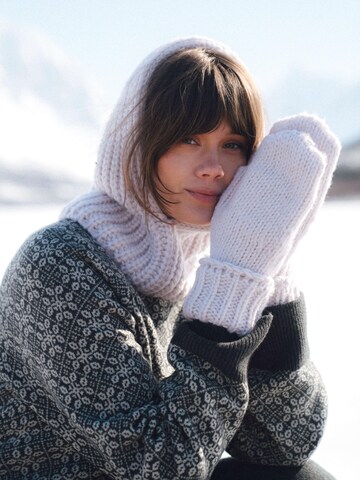 KOPYTO Fäustlinge 'Eulenflügel' in Beige