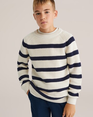 WE Fashion Neulepaita värissä valkoinen: etupuoli