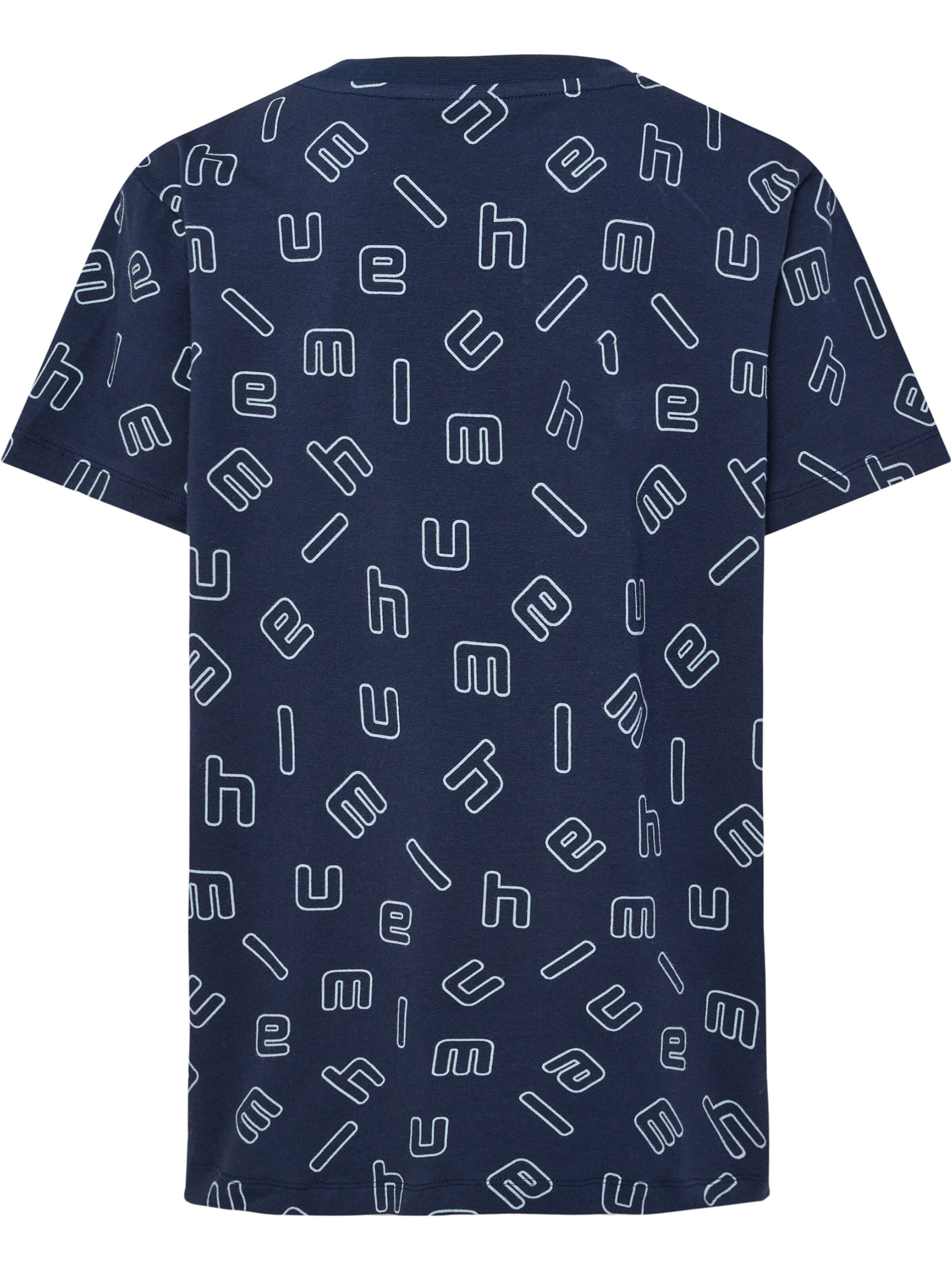 Hummel Shirt in Blauw