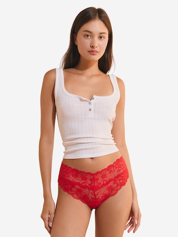 Slip 'Sweet' ETAM en rouge
