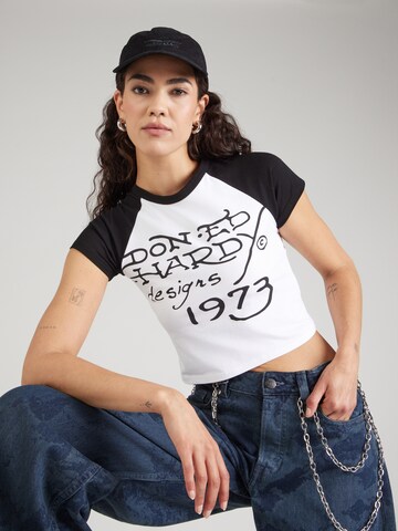 Ed Hardy Тениска в бяло