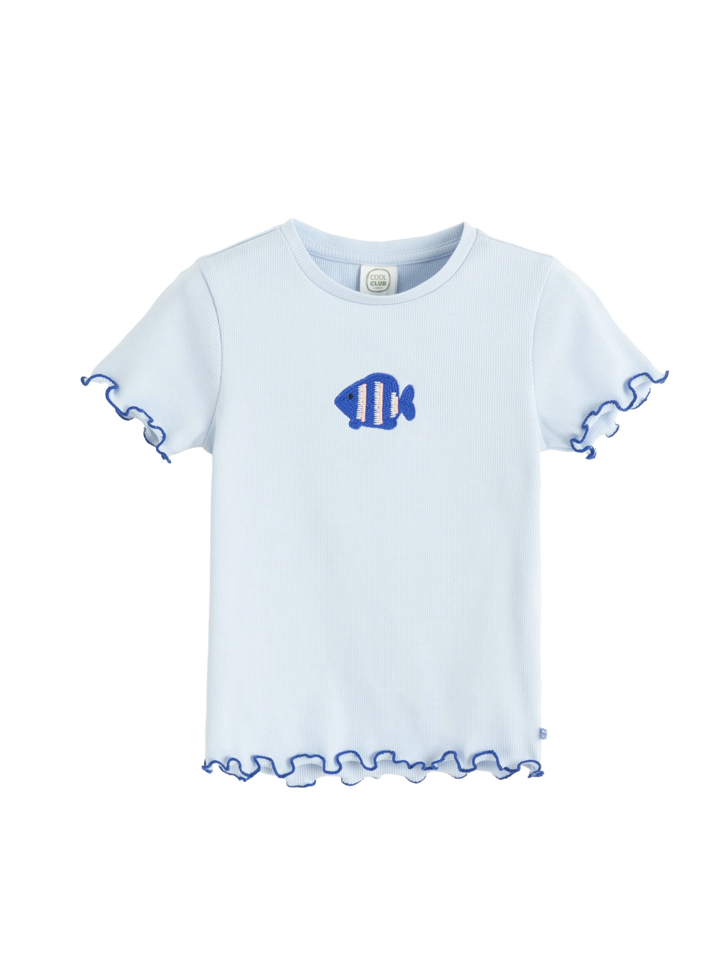 Cool Club Tričko – modrá: přední strana