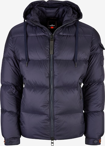 HECHTER PARIS Winter Jacket in Blue: front