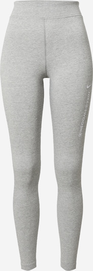 NIKE Hose 'Swoosh' in graumeliert / weiß, Produktansicht