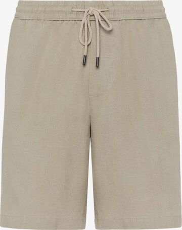Boggi Milano Slim fit Pants 'Coulisse' in Grey: front