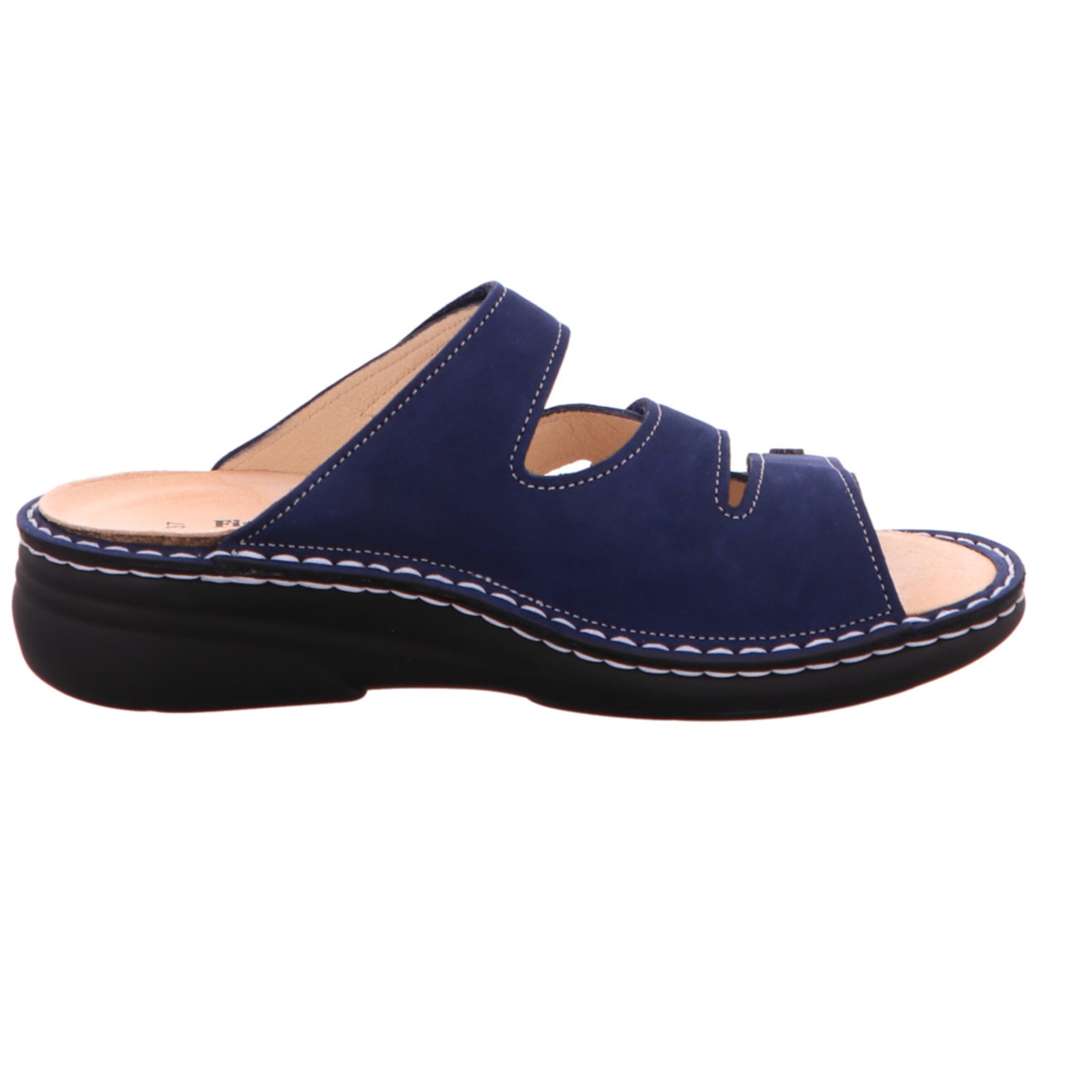 Frauen Pantoletten Finn Comfort Pantolette in Dunkelblau - HN71690 Frauen Pantoletten Finn Comfort Pantolette in Dunkelblau - HN71690