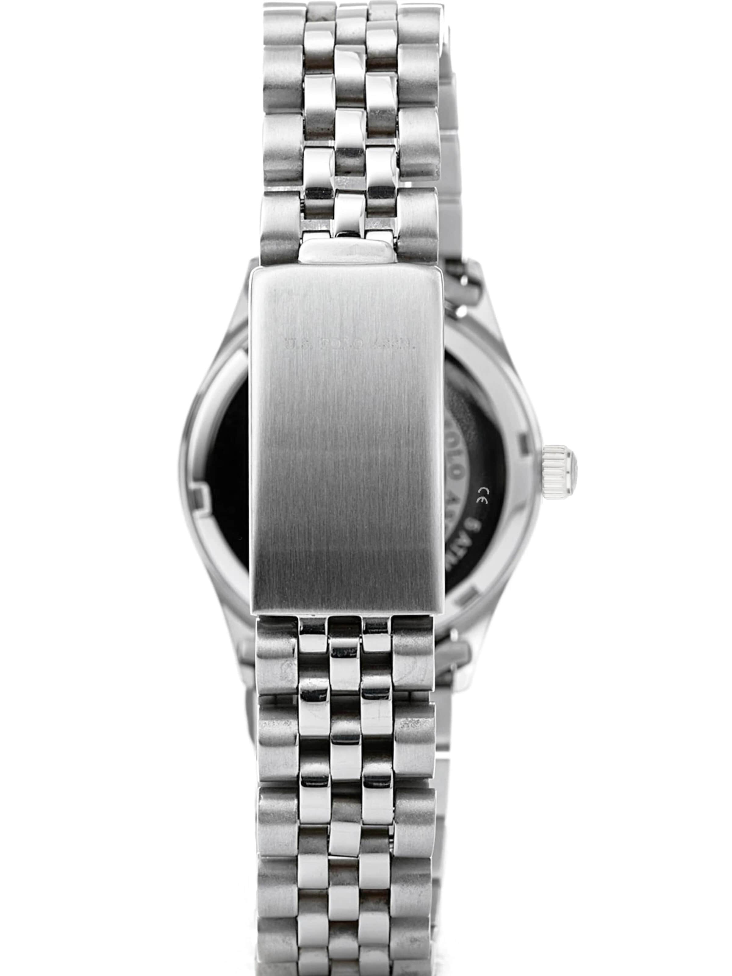 U.S. POLO ASSN. Analog Watch 'Celine' in Silver