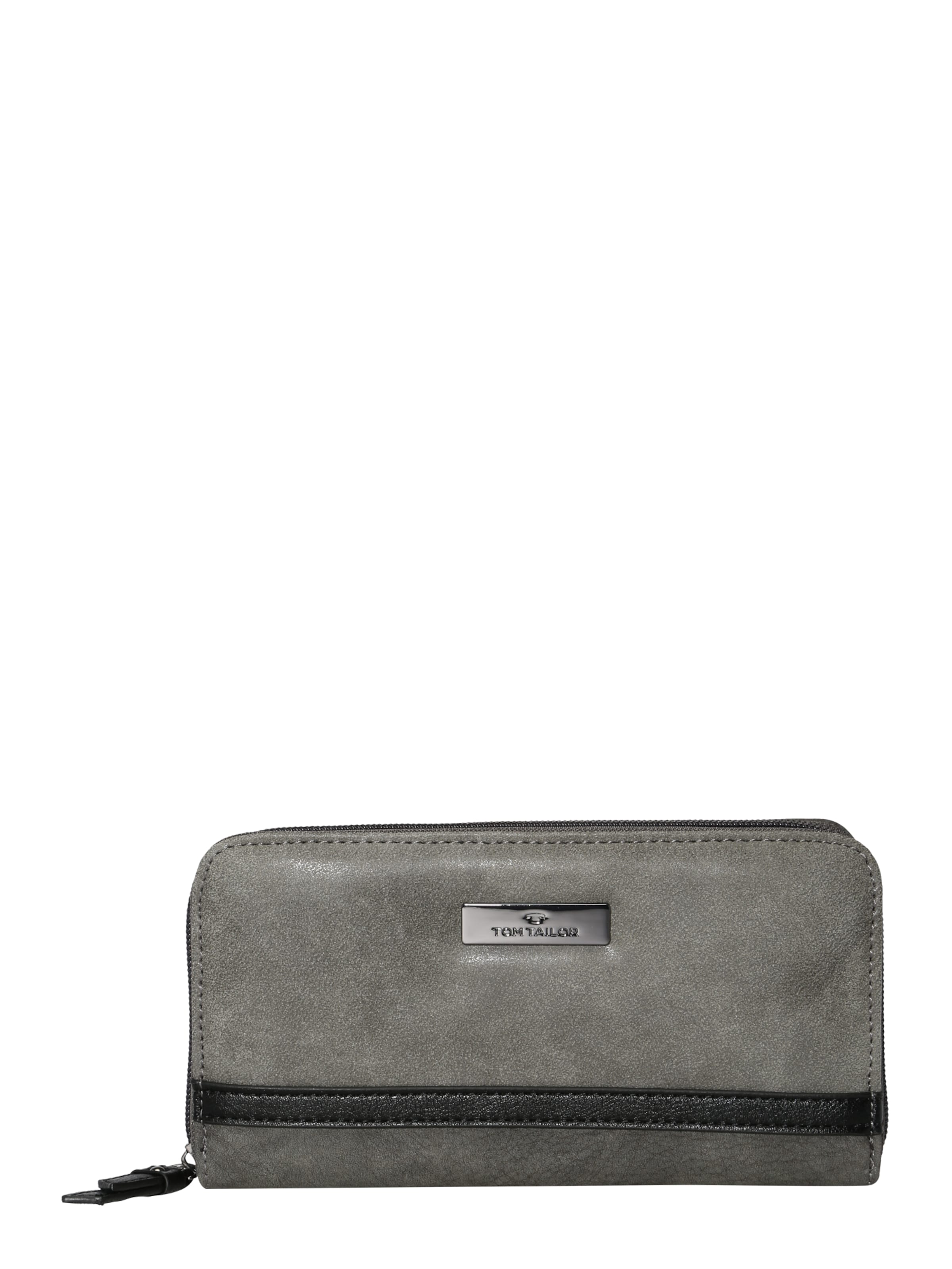 TOM TAILOR Wallet 'Elin' in Grey: front