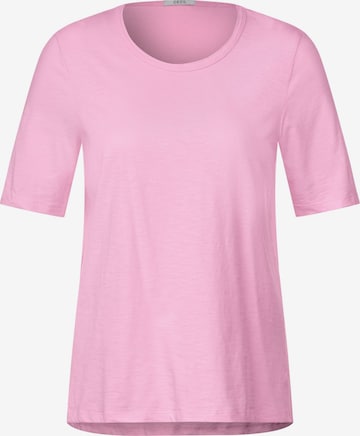 CECIL Μπλουζάκι σε ροζ: μπροστά