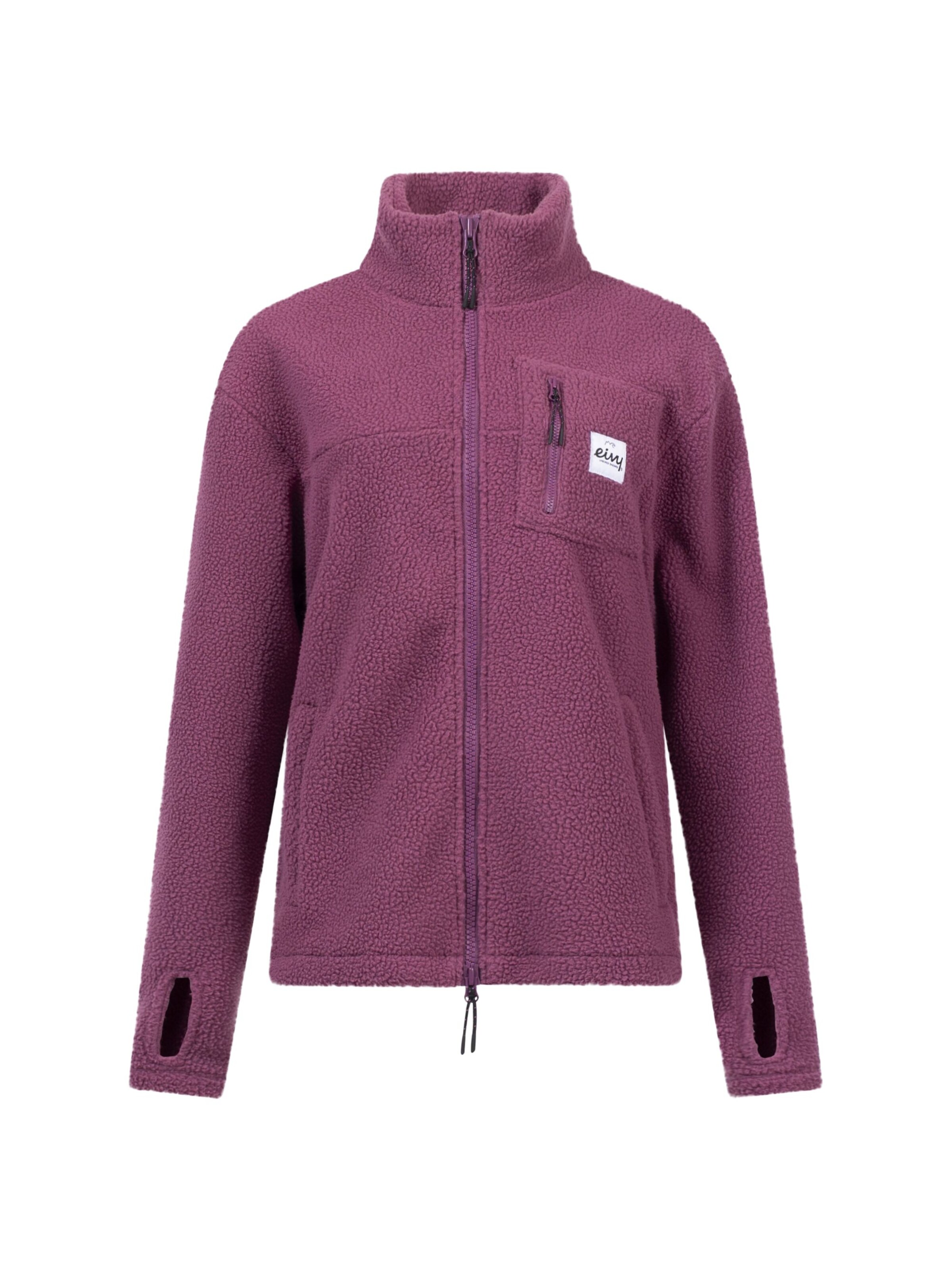 Eivy Athletic fleece jacket in Pink: front