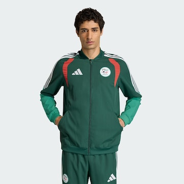 ADIDAS PERFORMANCE Sportjas 'Algerien 26' in Groen: voorkant