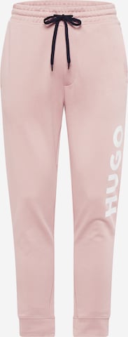 HUGO Pants 'Dutschi' in Pink: front