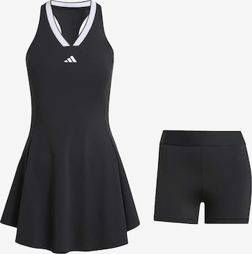 juoda ADIDAS PERFORMANCE Sportinė suknelė 'PRO': priekis