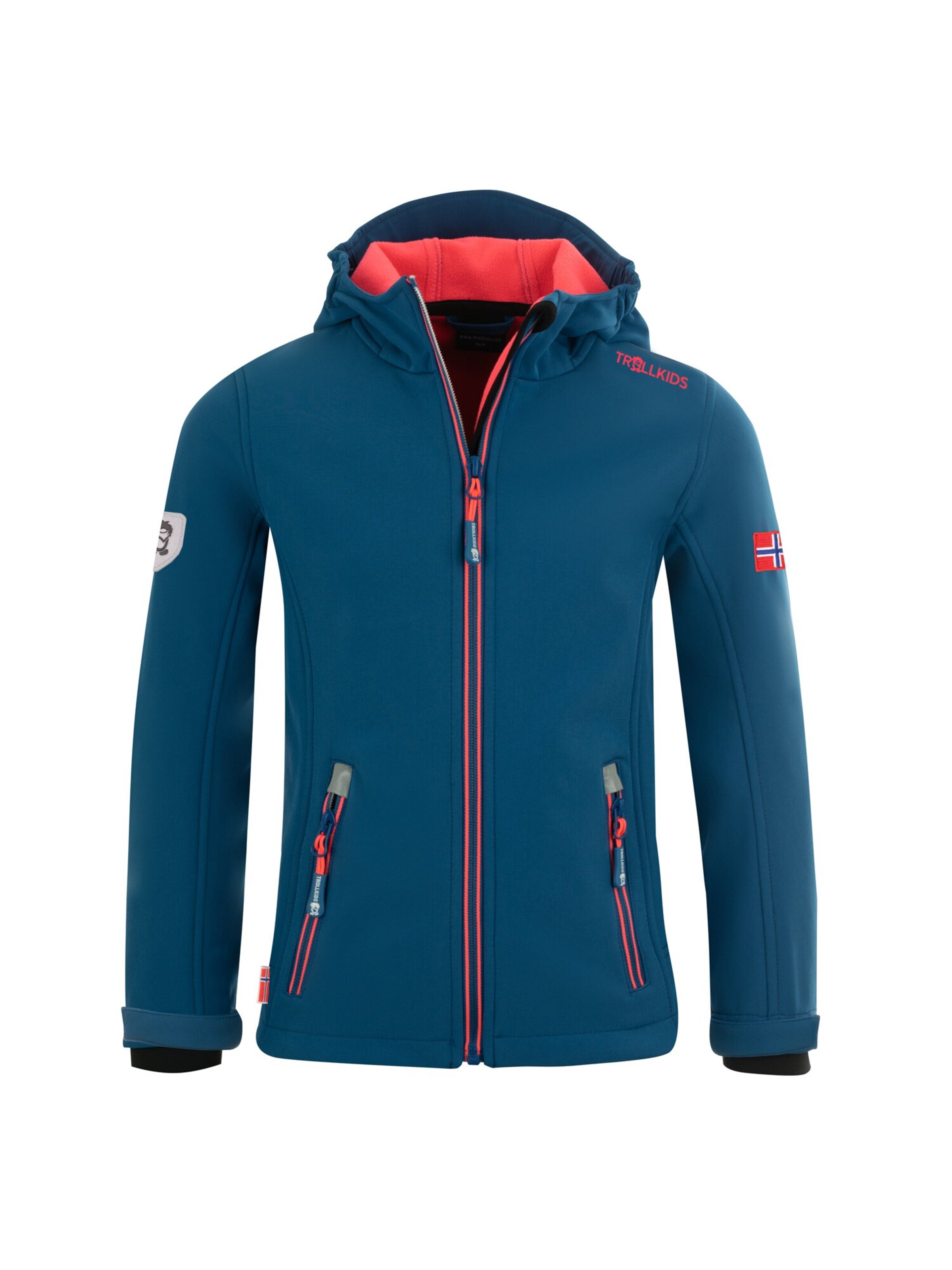 TROLLKIDS Outdoor jacket in Blue: front