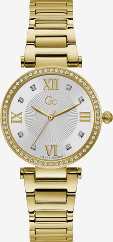 Gc Analog Watch 'LadyCrystal' in Gold: front