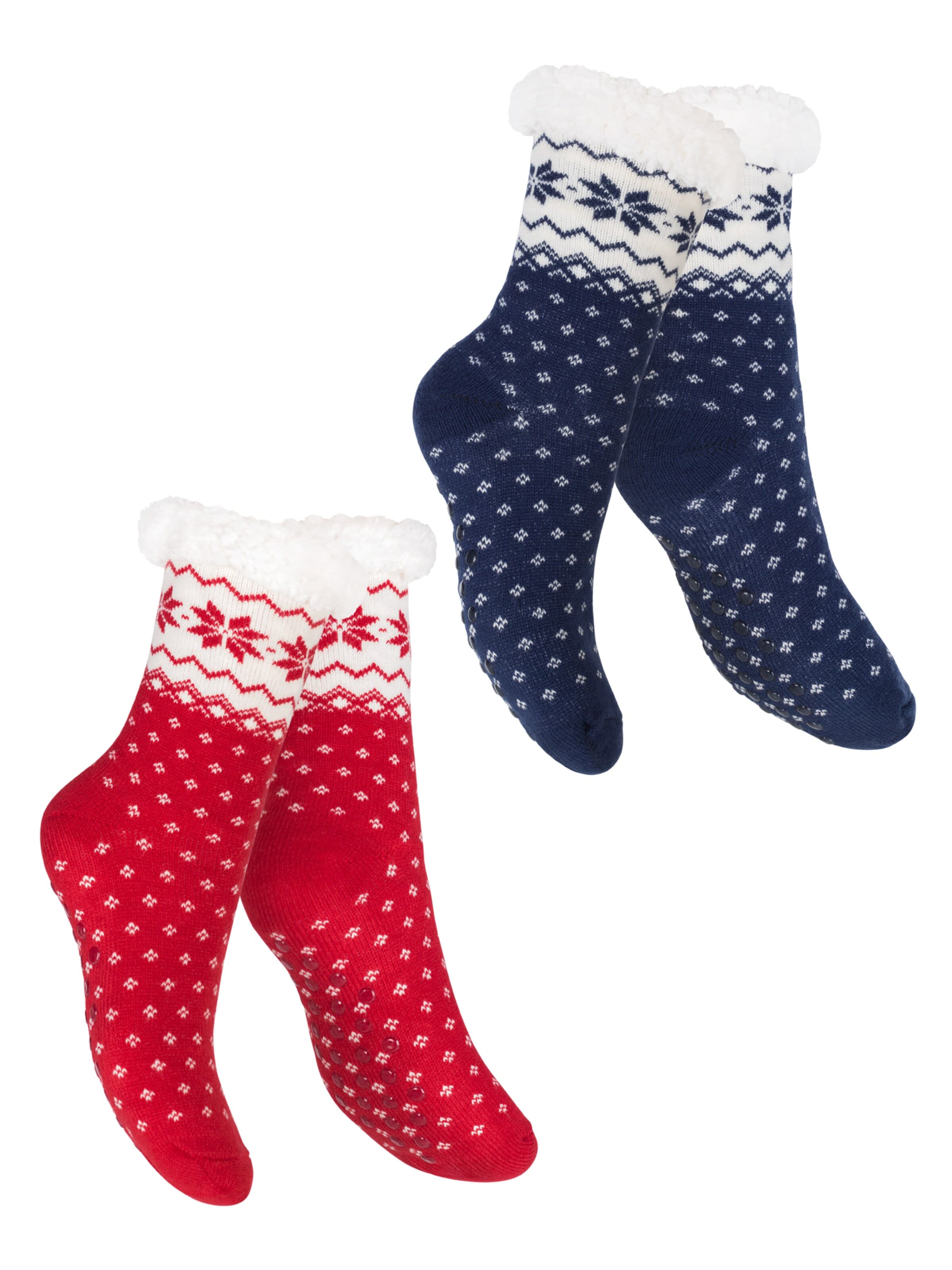 footstar Socken 'Haussocken'‌‌‌‌‌‌‌‌‌ in Mischfarben: Vorderseite