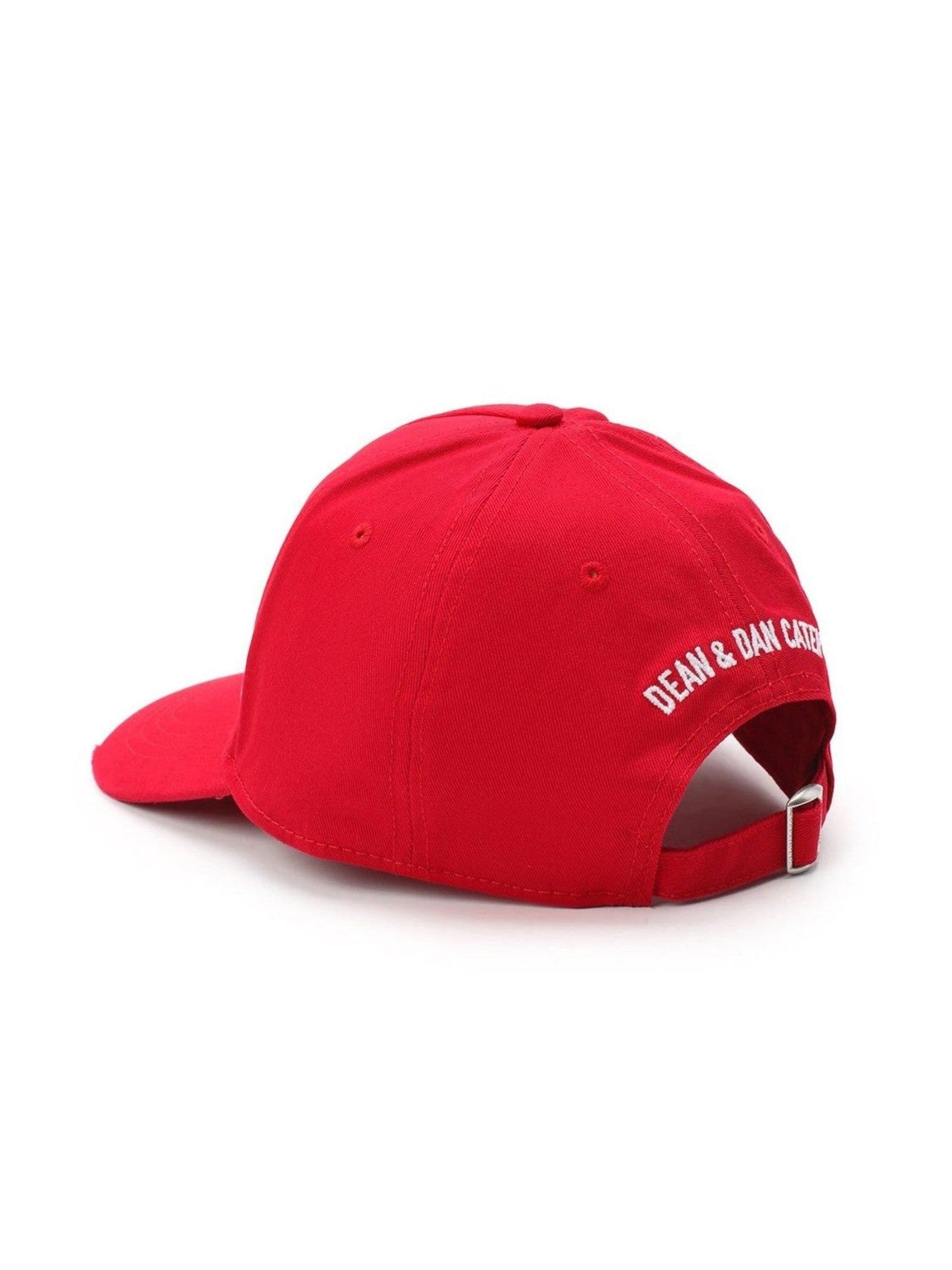Cappello da baseball 'BCM0340' di DSQUARED2 in rosso